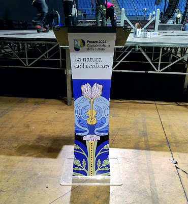 Leggio plex Pesaro capitale della Cultura 2024